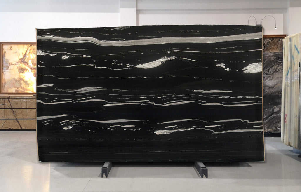 Brazilian Black Rush Granite 2CM slab