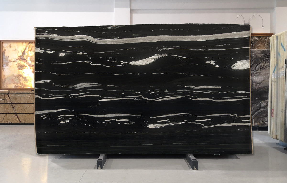 Brazilian Black Rush Granite 2CM slab