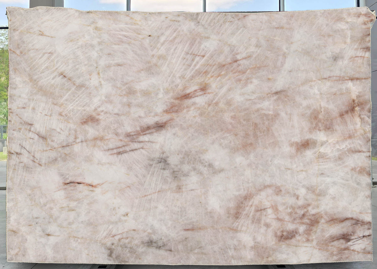 Cristallo Pink Quartzite 2CM slab