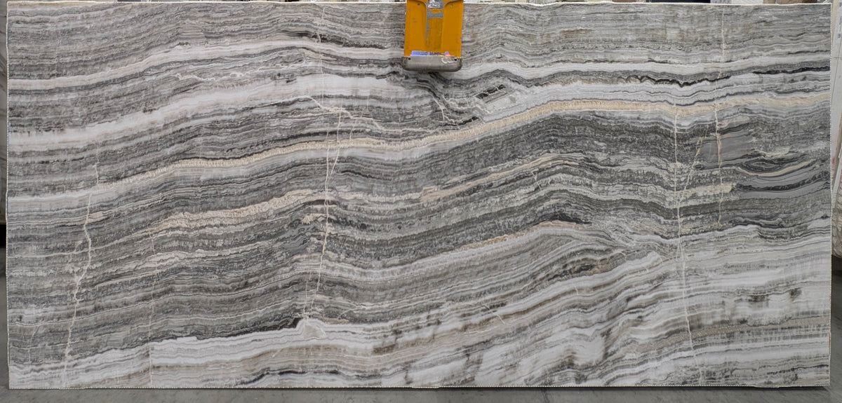 Grey Vein Cut Onyx 2CM slab