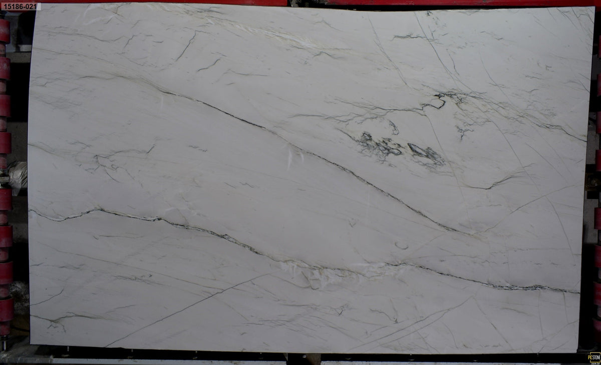 White Honed Quartzite 3CM slab