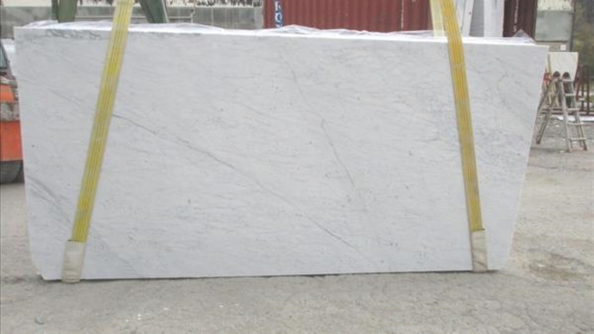 Bianco Venatino marble slab, polished finish