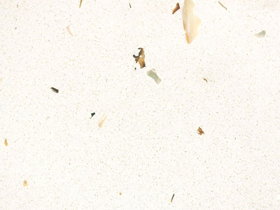 Sunny Pearl Quartz slab