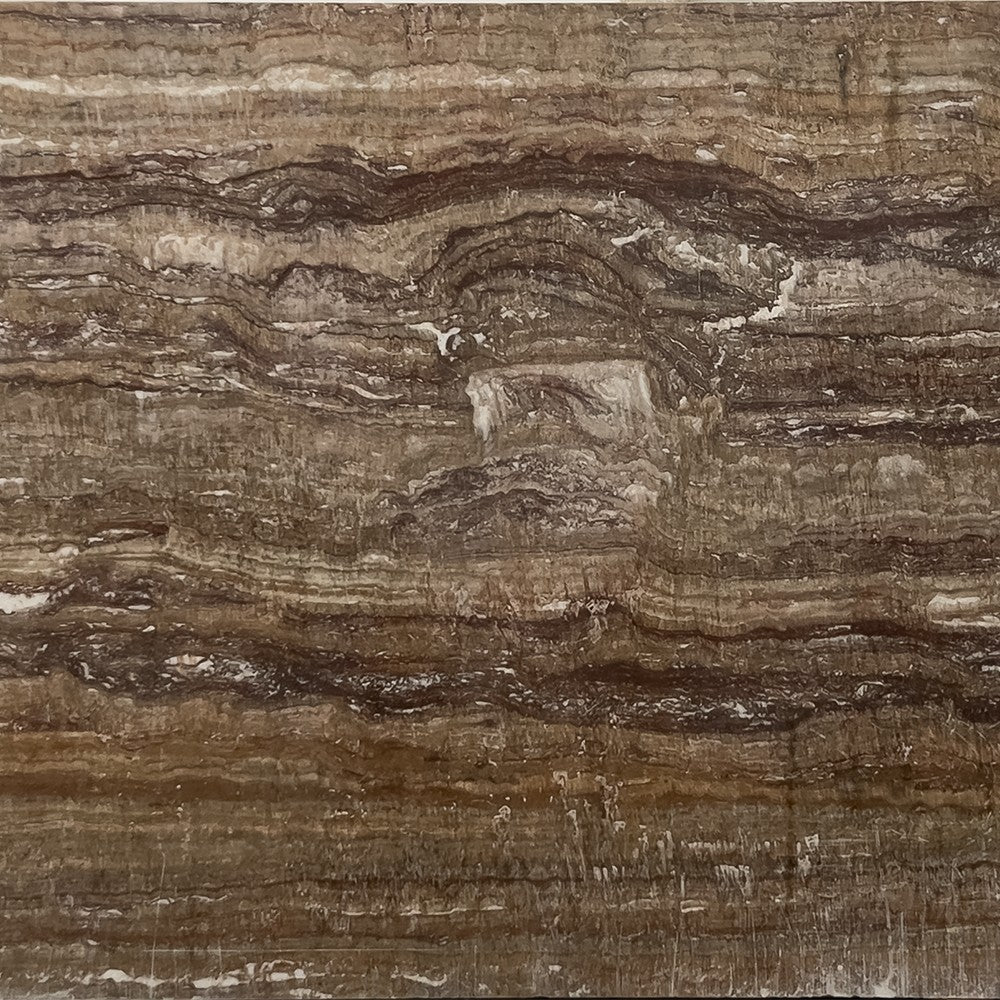 Travertine Rojo Honed Travertine 2CM – representative photo; actual slab photo sent with your estimate