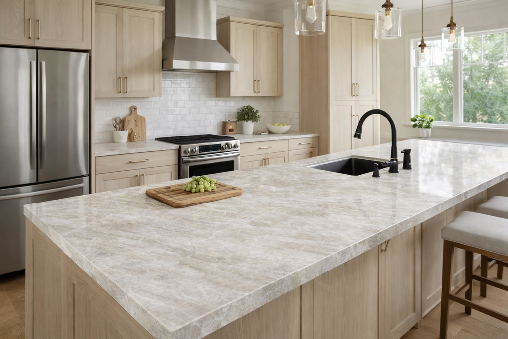 Taj Extra Luxe Quartz 3CM – representative photo 2; actual slab photo sent with your estimate