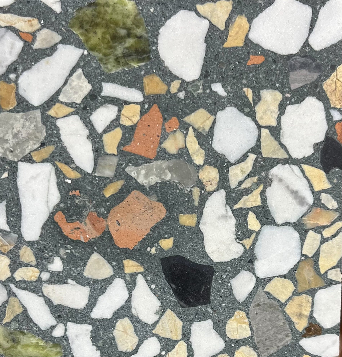 Rivi Ebony Pomelo Mix Terrazzo Tabletop