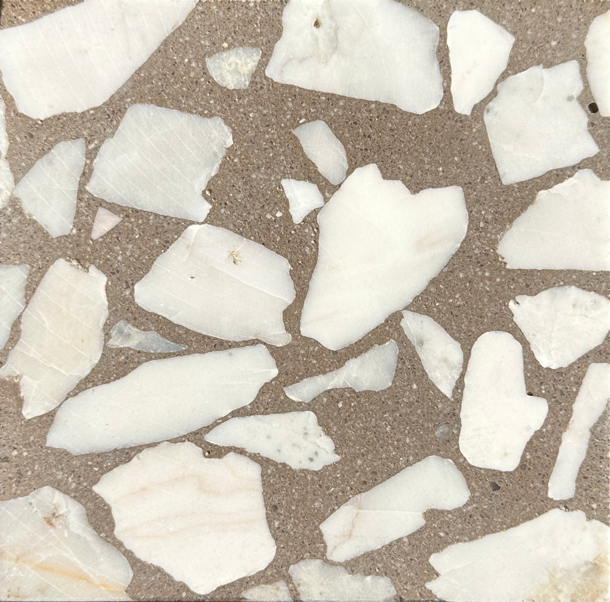 Trails Large Mocha LMC Terrazzo Paver