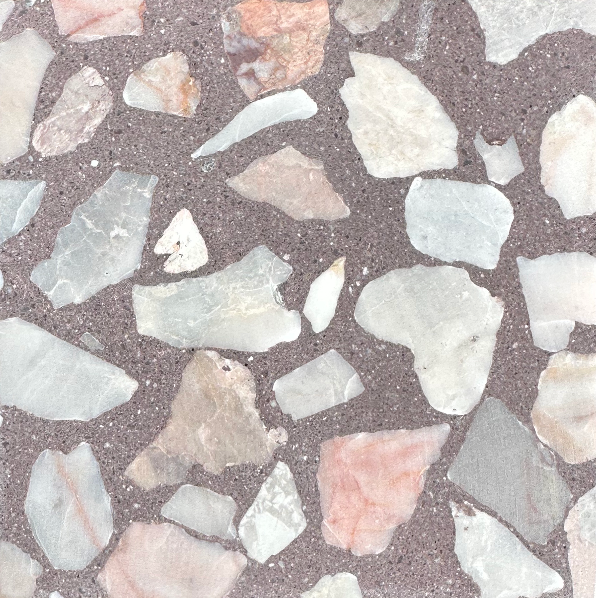 Pacifica Large Mulberry LMC + LPC Terrazzo Slab 3CM