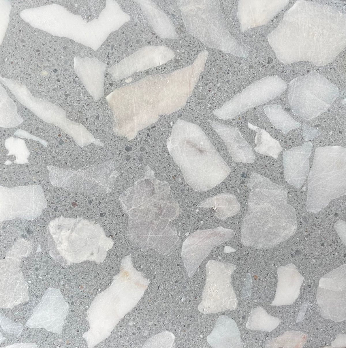 Venice Acier LMC Terrazzo Tile 24x24 In Stock
