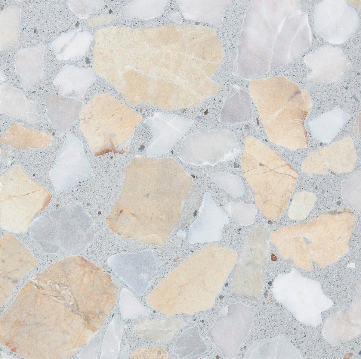 Venice Acier LMC + LYC Terrazzo Tile 24x24 In Stock