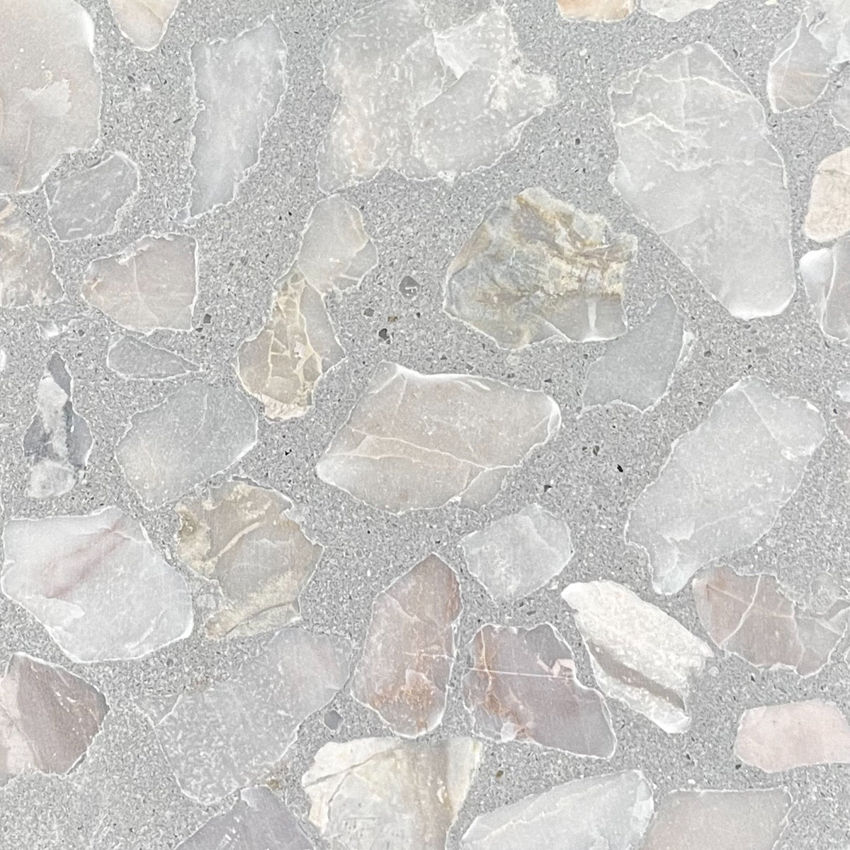 Venice Large Acier LGYC Terrazzo Tile