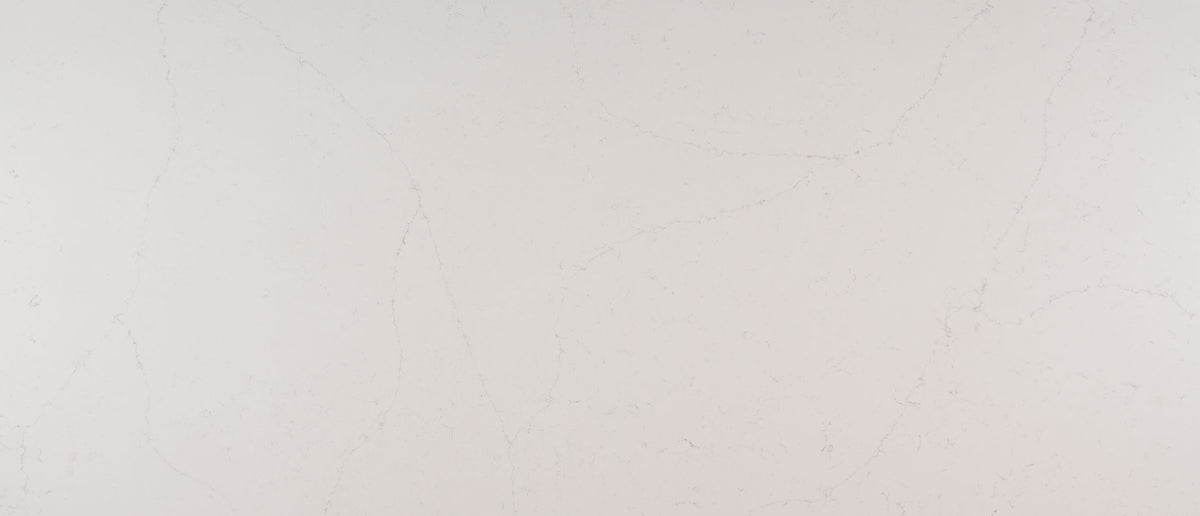 Alabaster White Prefab Countertop 112" x 26"