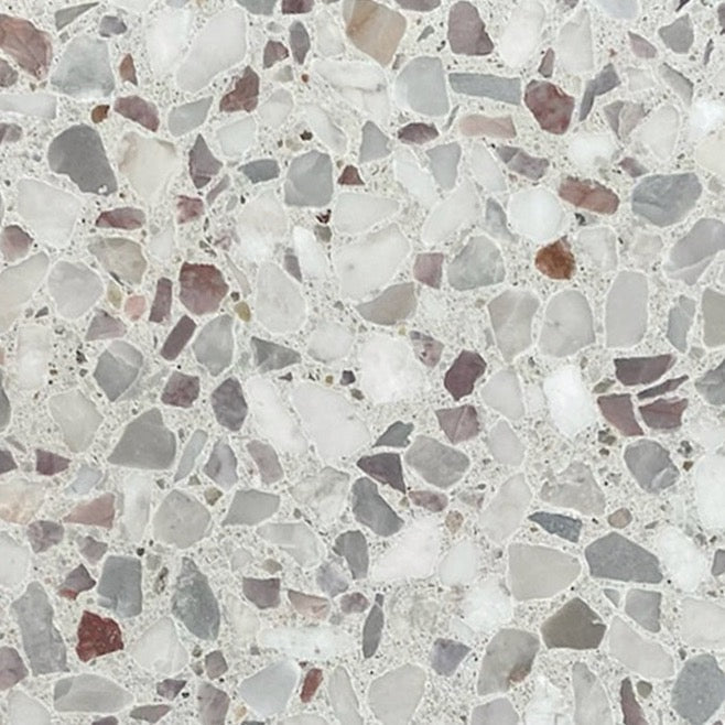 Venice Alabaster MMC + MPC Terrazzo Tile 24x24 In Stock