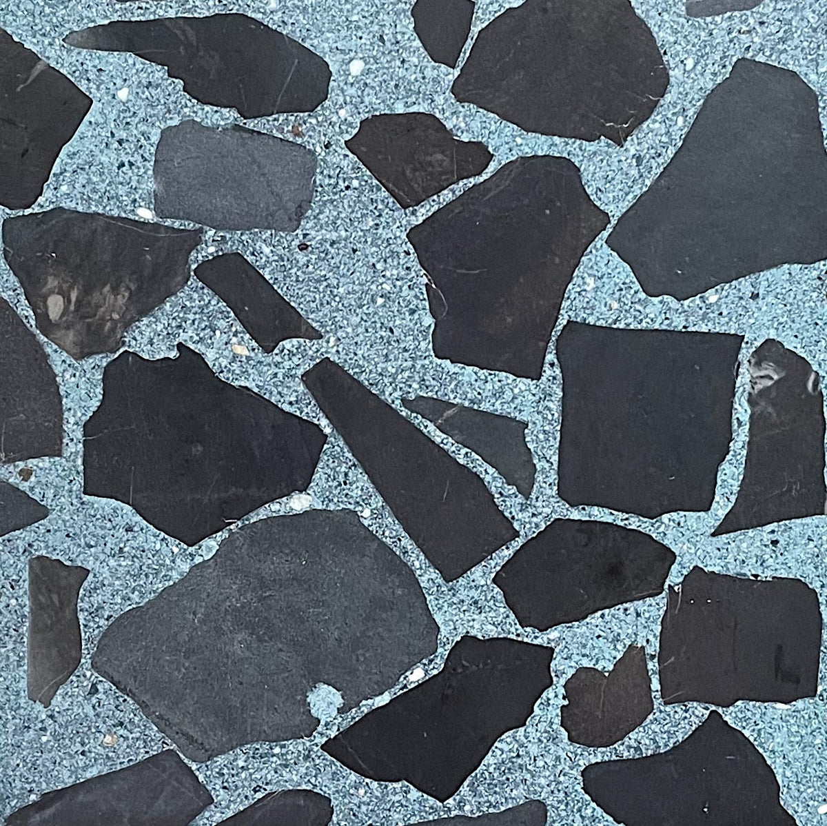 Trails Large Azure LBC Terrazzo Paver