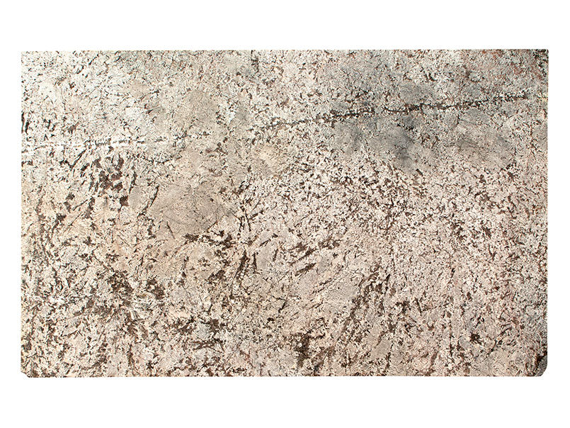 BIANCO ANTICO LEATHERED GRANITE 2CM – representative photo; actual slab photo sent with your estimate