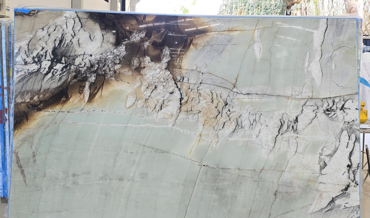 Crystal Bonsai Quartzite 3CM – representative photo 1; actual slab photo sent with your estimate