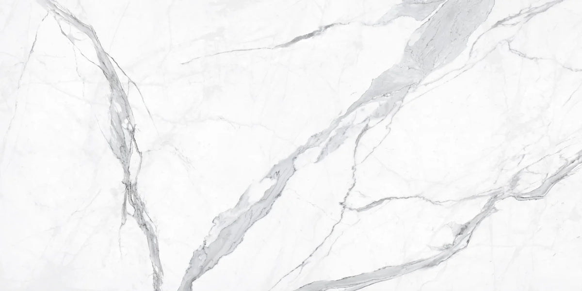 Torano Statuario Face B Ascale Porcelain 12MM – representative photo; actual slab photo sent with your estimate