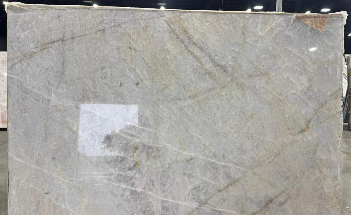 Crystallos Quartzite 3CM – representative photo 3; actual slab photo sent with your estimate