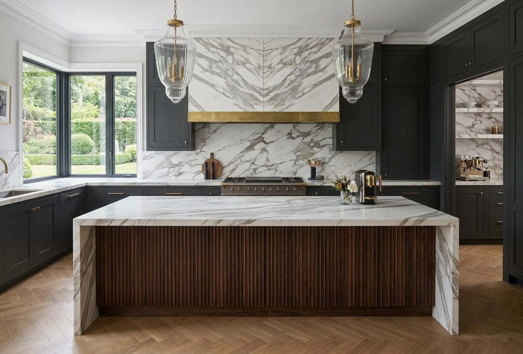 Calacatta Borghini Gold Marble 2CM – representative photo 3; actual slab photo sent with your estimate