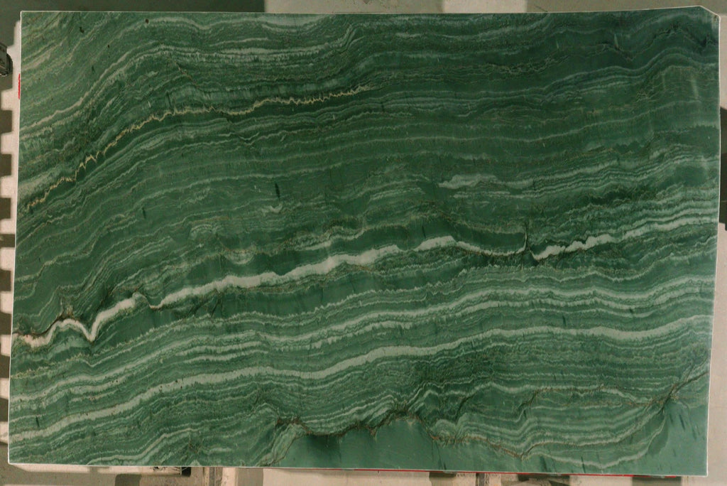 Green Maestro Quartzite 3CM – representative photo 1; actual slab photo sent with your estimate