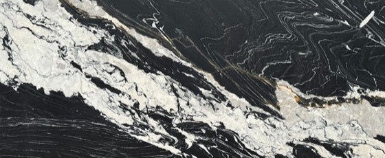 Phoenix Black Leathered Marble 3CM