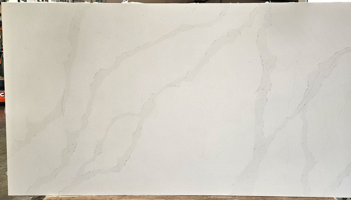Calacatta Aurora Leathered Nexea Quartz 2CM