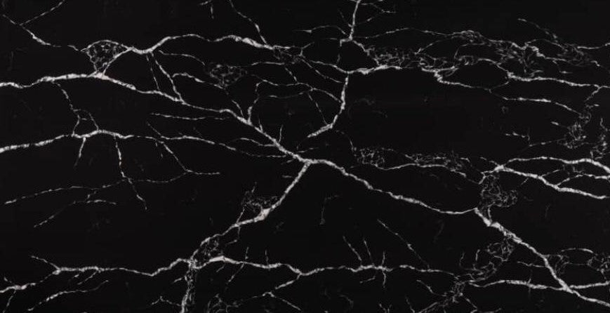 Statuario Nero Quartz 2CM