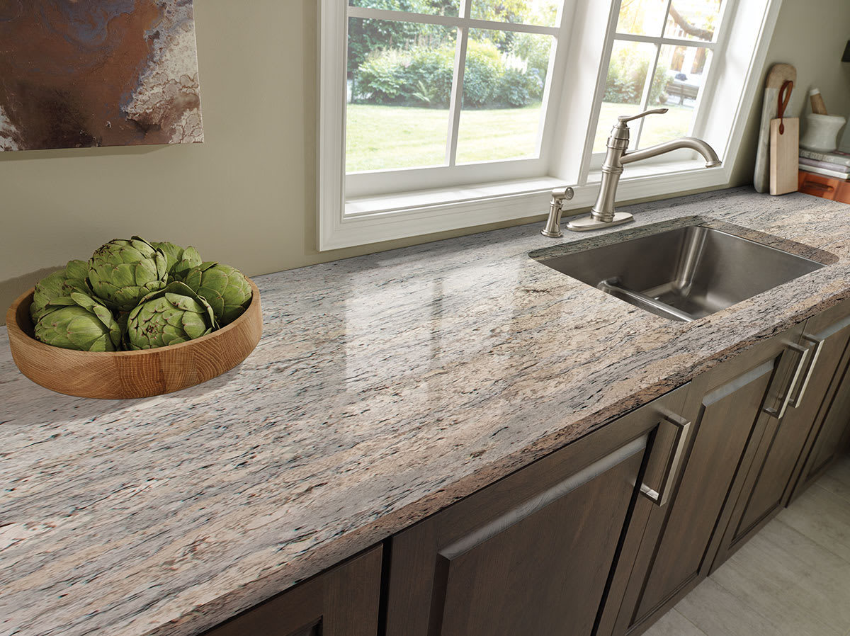 White Ice Leathered Granite 3CM – representative photo; actual slab photo sent with your estimate