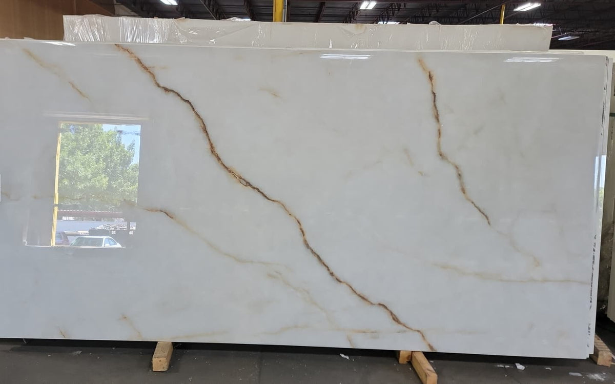 Ice Crystal Imperia Porcelain 12MM – representative photo 1; actual slab photo sent with your estimate