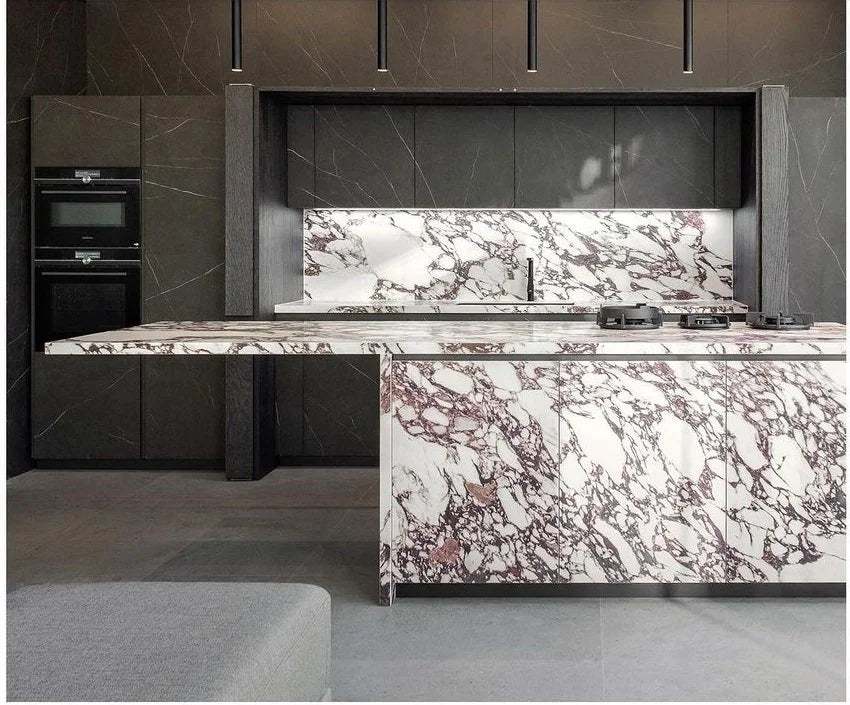 Viola Imperia Honed Porcelain 12MM – representative photo 2; actual slab photo sent with your estimate