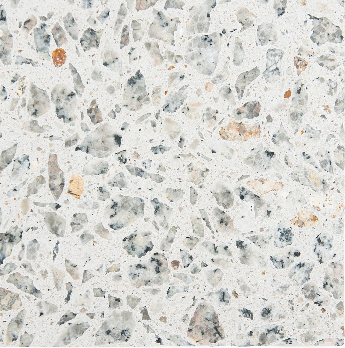 Trails Medium Ivory MGC Terrazzo Paver