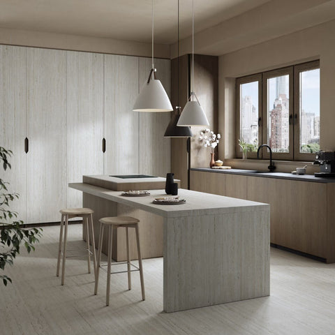Dekton Tk06 Marmorio Sintered Stone 2CM – representative photo; actual slab photo sent with your estimate