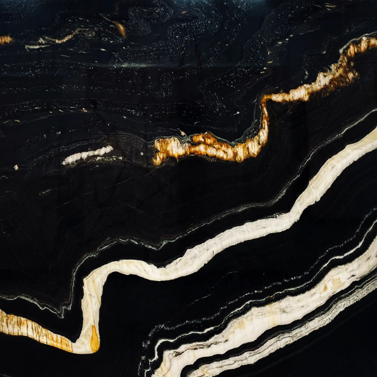 NAVY BLACK MARBLE 2CM – Go-Granite