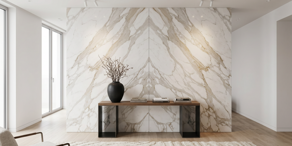 Calacatta Borghini Gold Marble 2CM – representative photo 4; actual slab photo sent with your estimate