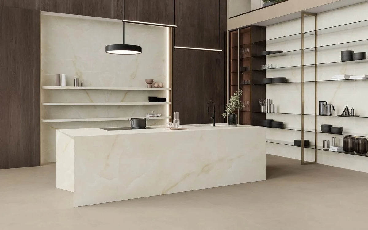Onyx Imperia Porcelain 12MM – representative photo 2; actual slab photo sent with your estimate
