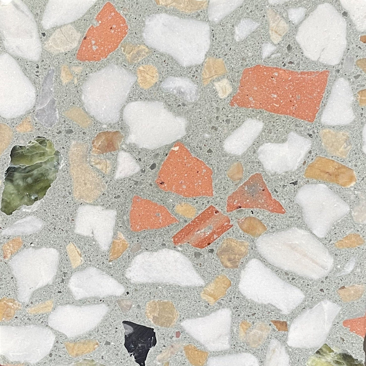 Venice Large Quietude Pomelo Mix Terrazzo Tile