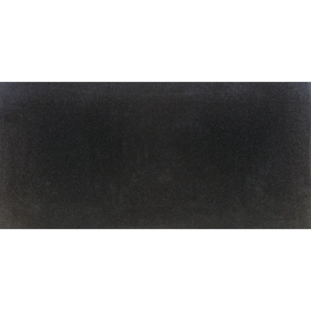 Absolute Black Flamed Granite 3CM – representative photo; actual slab photo sent with your estimate