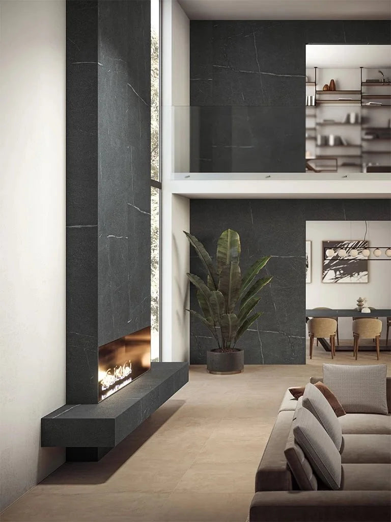 Soapstone Imperia Porcelain 12MM – representative photo 3; actual slab photo sent with your estimate