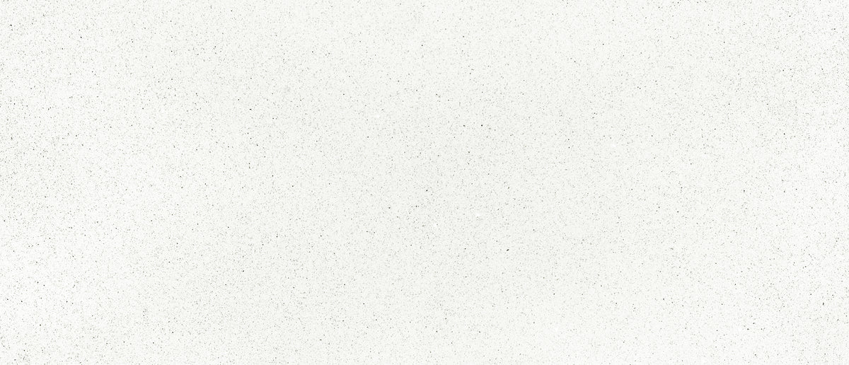 Sparkling White Prefab Countertop 112" x 26"