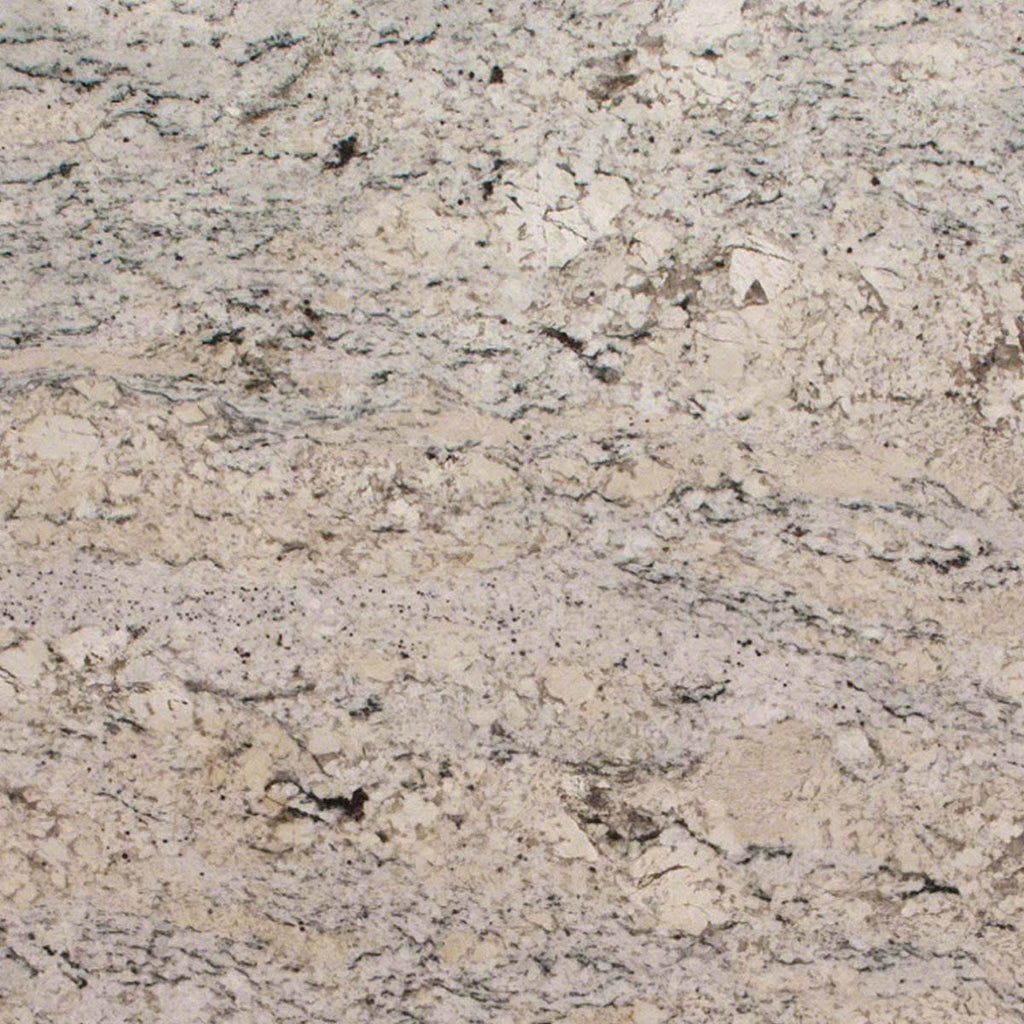 White Ice Leathered Granite 3CM – representative photo; actual slab photo sent with your estimate
