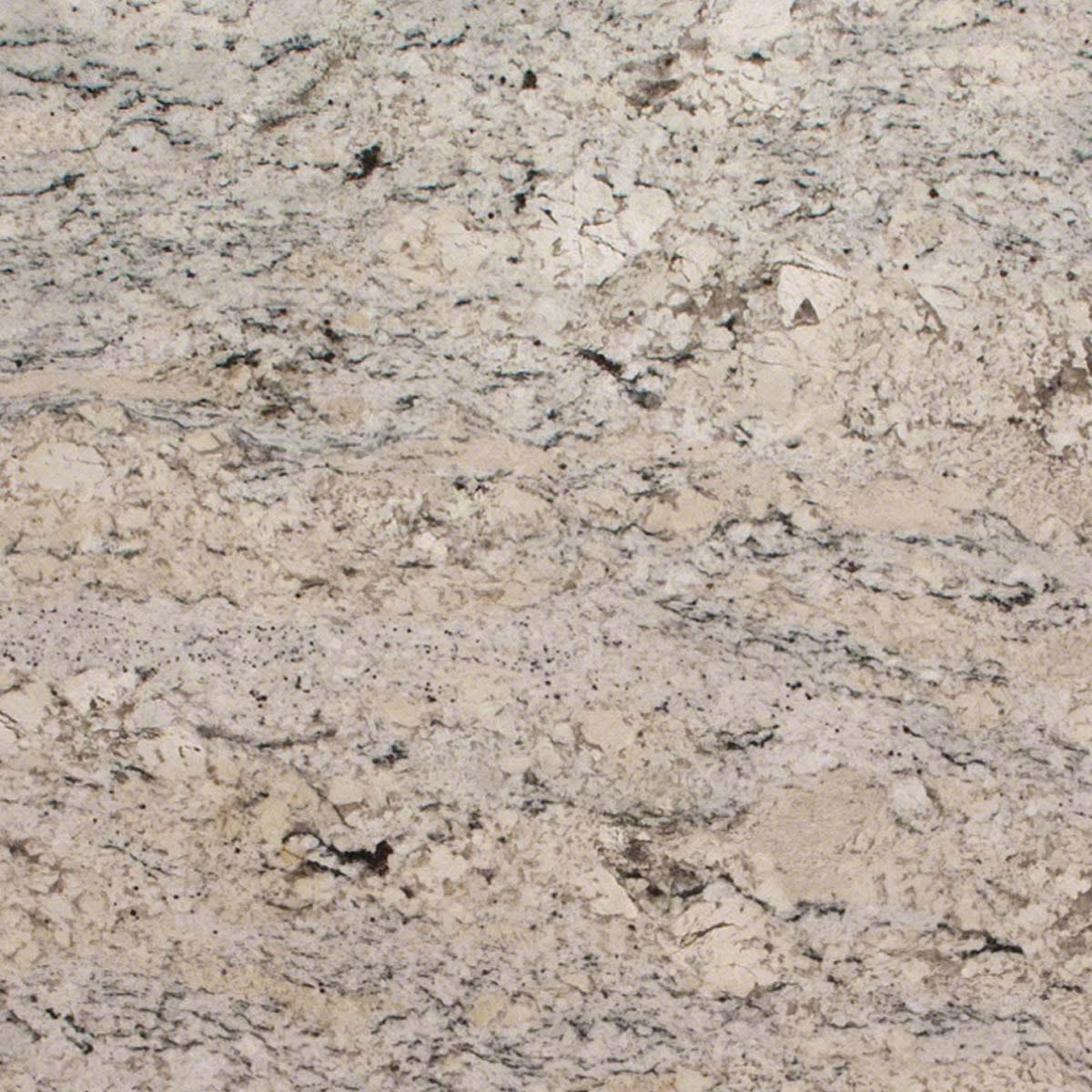 White Ice Leathered Granite 3CM – representative photo; actual slab photo sent with your estimate