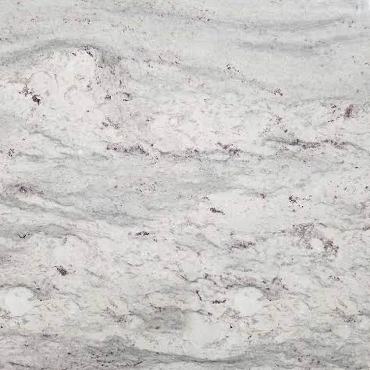 Thunder White Dual Finish (Polished/Leathered) Granite 3CM – representative photo; actual slab photo sent with your estimate
